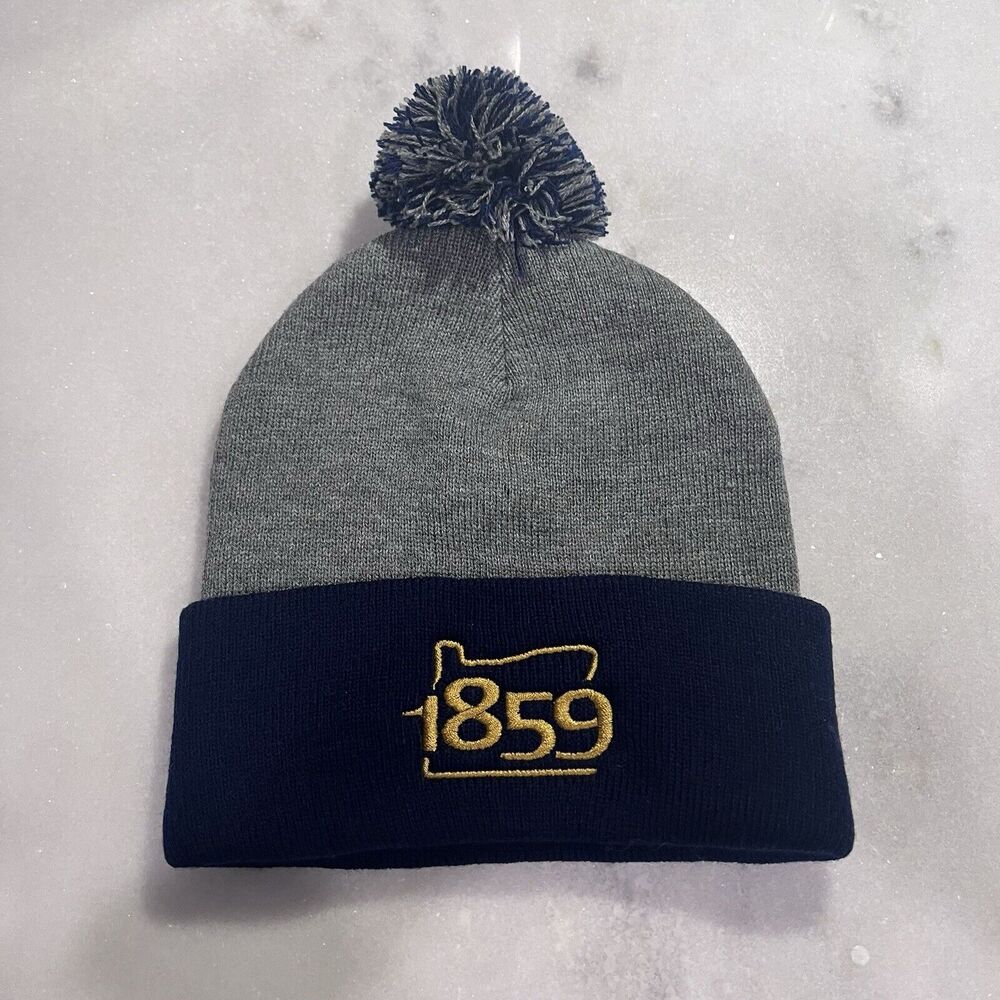 Oregon Statehood‎ 1859 Beanie PNW Oregon Magazine Swag